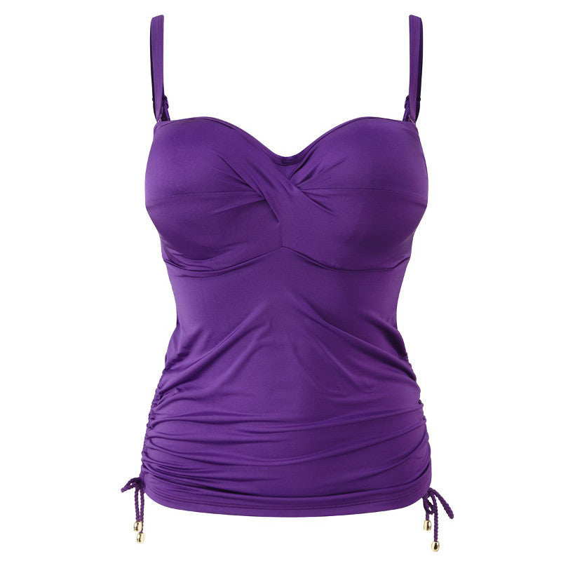 Panache Swimwear Marina Purple Bandeau Tankini Sw0831 Uk 5893