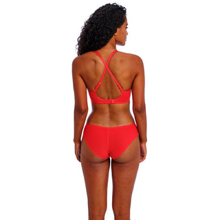 Freya-Lingerie-Undetected-Chilli-Red-Moulded-T-Shirt-Bra-Racerback-AA401708CRD-Brazilian-Brief-AA401755CRD-Back