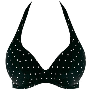 Freya-Swimwear-Jewel-Cove-Black-Diamond-Print-Halter-Bikini-Top-AS7232BLK