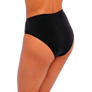 Freya-Swimwear-Jewel-Cove-Plain-Black-High-Waist-Bikini-Brief-AS7236PLK-Back