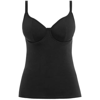 Freya-Swimwear-Jewel-Cove-Plain-Black-Tankini-Swim-Top-AS7238PLK