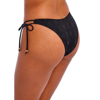 Freya-Swimwear-Nomad-Nights-High-Leg-Tie-Side-Bikini-Brief-AS205485BLK-Back