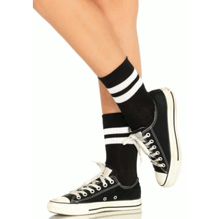 Leg-Avenue-Athletic-Striped-Anklets-Black-White-3038