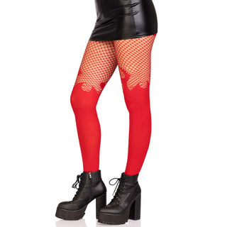 Leg-Avenue-Flame-Fire-Tights-Red-9729-Side