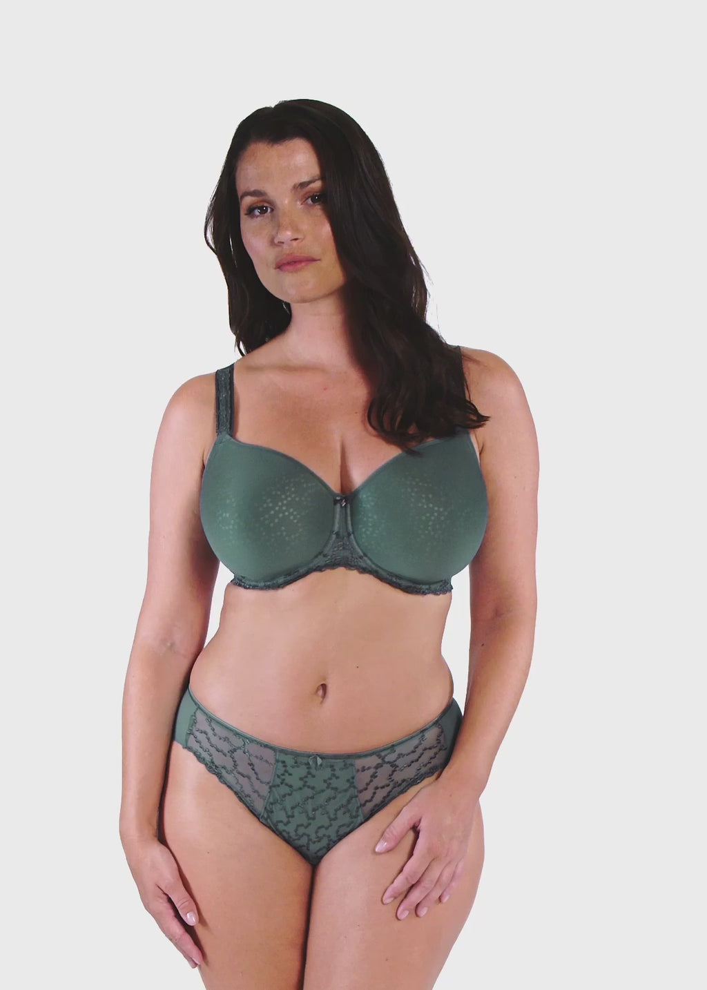 Fantasie-Lingerie-Ana-Olive-Green-Moulded-Spacer-Bra-FL6701OLE-Brief-FL6705OLE-Video