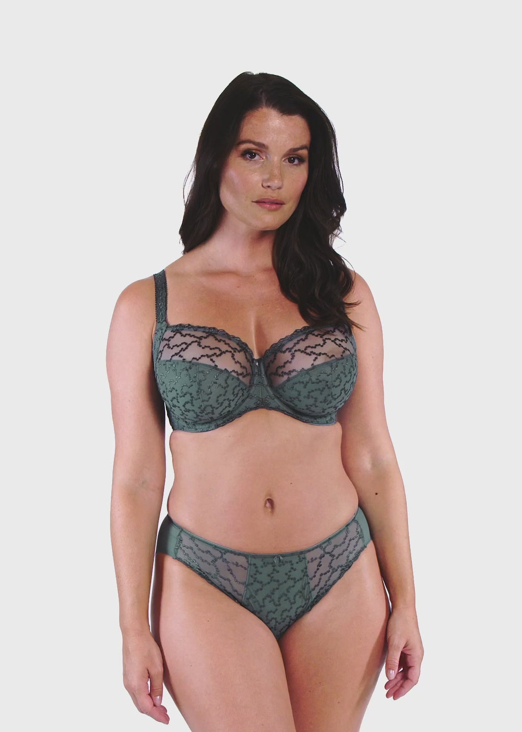 Fantasie-Lingerie-Ana-Olive-Green-Side-Support-Bra-FL6702OLE-Brief-FL6705OLE-Video