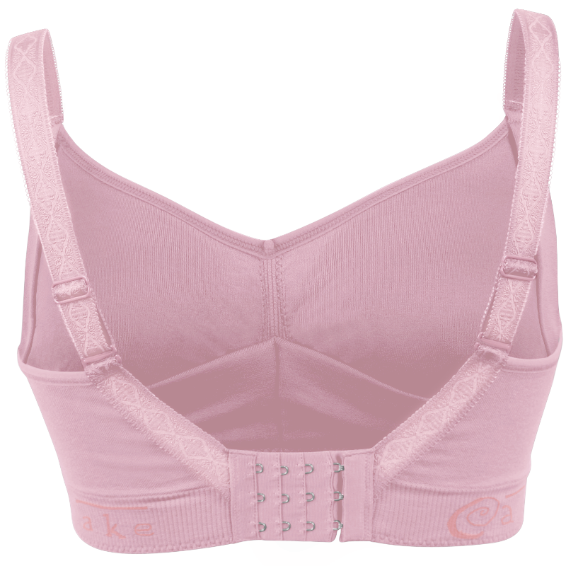 Pullover Lace Maternity and Nursing Bra Pink Stripe Small | A Pea in the Pod
