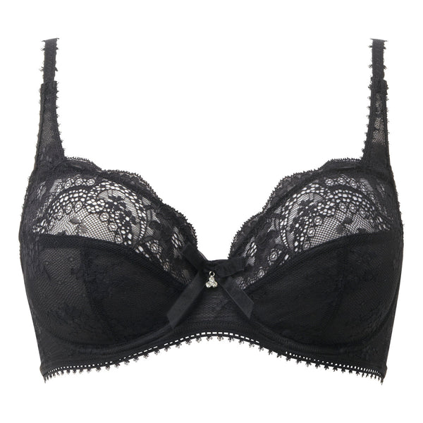 Cherub Black Full Cup Bra - Charnos