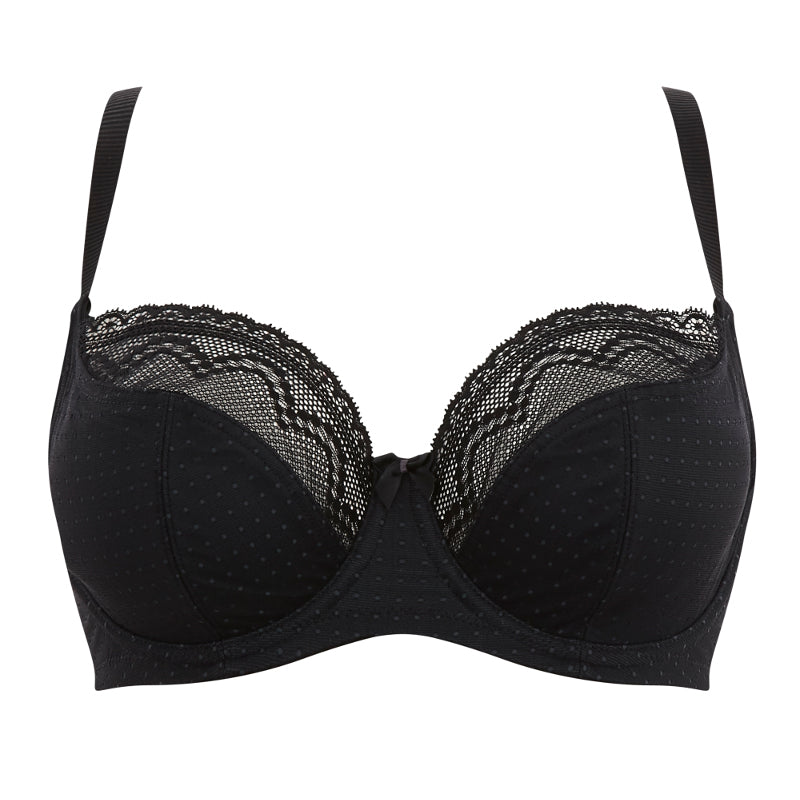 Cleo Hettie Balcony Bra Black Grey | 9011 | Poinsettia ...