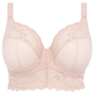 Dusty Rose Lace Babydoll - Coquette