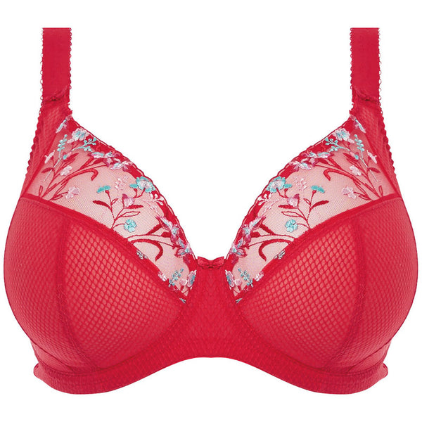 BNWT CHRISTIES EMBROIDERED Red Lace Bra Padded Size 1 Italy / 32A Small  Boobs £34.99 - PicClick UK