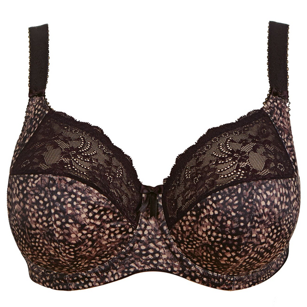 Morgan Side Support Banded Bra Ebony Black - Elomi