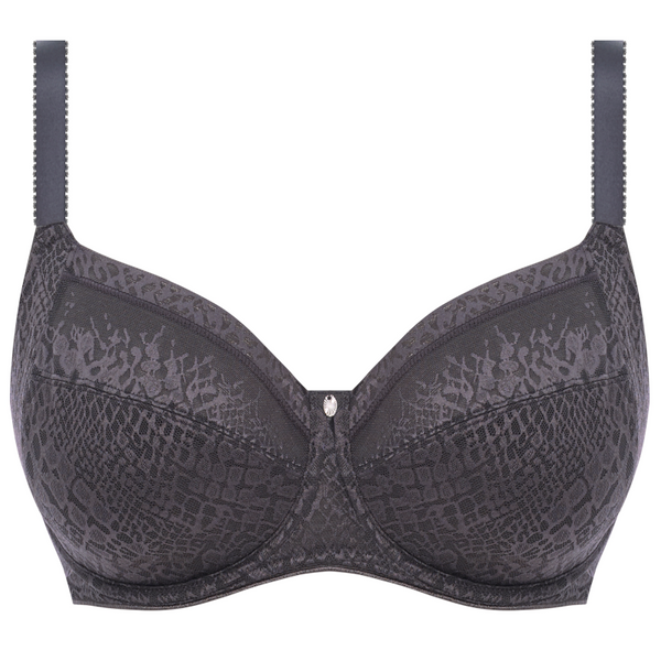 Fantasie Fusion Underwired Full Cup Side Support Bra - Slate - Curvy Bras