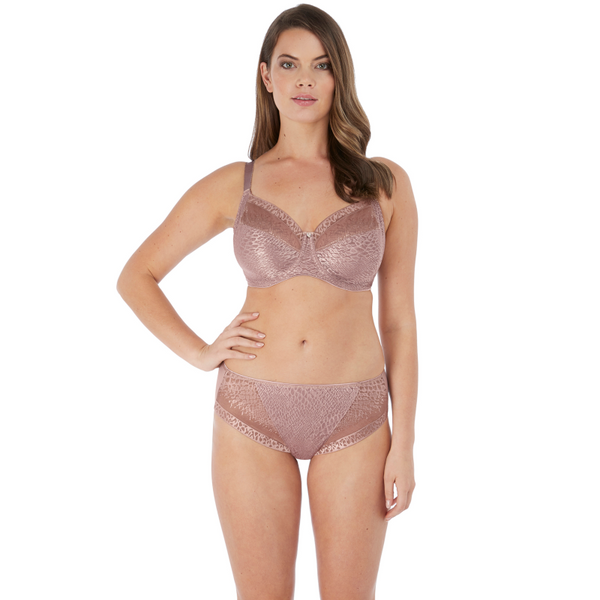 Envisage Full Cup Side Support Bra Taupe Brown - Fantasie
