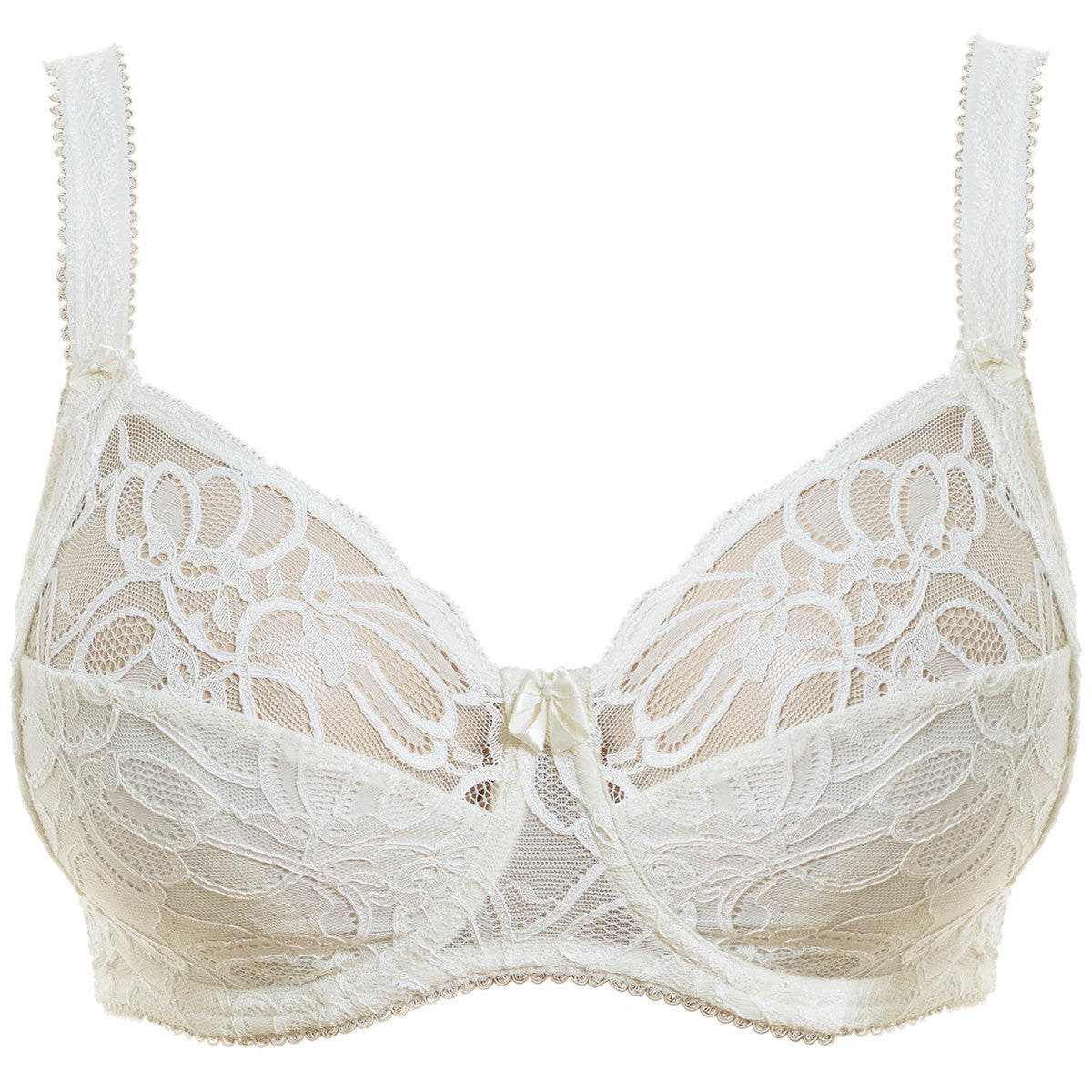 Fantasie Jacqueline Lace Bra Side Support Full Cup Ivory, FL9401IVY