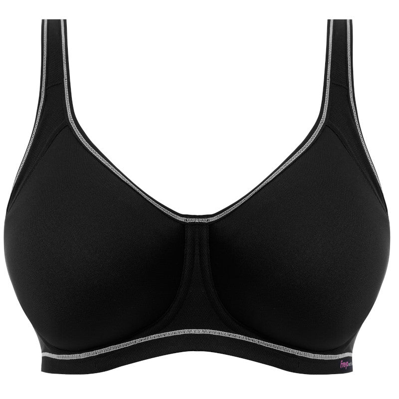 Freya Sonic Sports Bra Moulded Storm Black | AA4892STM | Poinsettia ...