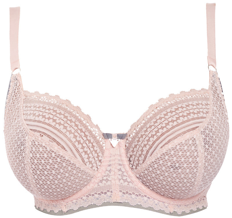 Freya Fancies Bra Orchid Pink Lace Size 30F Underwired Padded