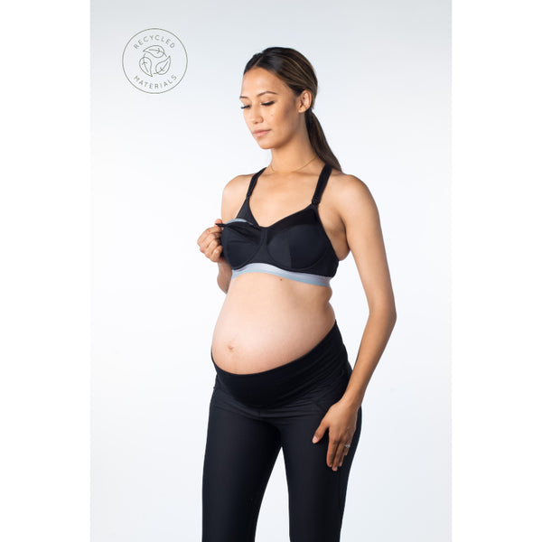 Maternity Sports Bra (Black)