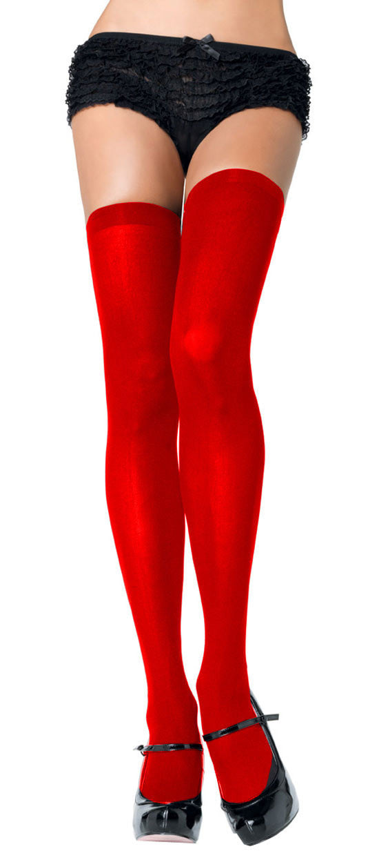 Nylon Red Stockings-Highs for Women for sale