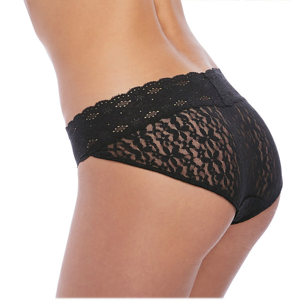 Wacoal Halo Lace Brief Underwear Black, WA878205BLK